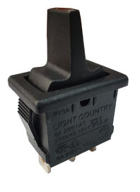 Light Country Easy Installation Paddle Rocker Switch ، RA-4 ، 6A 250V ، UL ، VDE للسخان
