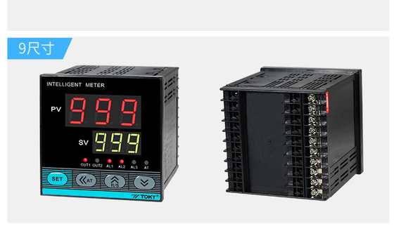 AI208 ذكي متحكم في درجة الحرارة PID دقة عالية 0.3٪ FS شاشة LED