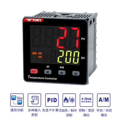TEY ذكي PID متحكم في درجة الحرارة شاشة LED عالية الإضاءة RS485 IEC61010-1