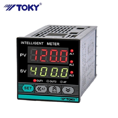 متحكم في درجة الحرارة TE Intelligent PID مع 4 أرقام شاشة LED 0.5٪ FS