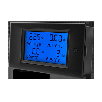 شاشة LCD متر تيار متردد رقمي عداد الطاقة 80 ~ 260 فولت