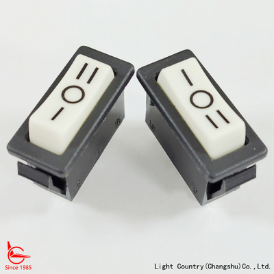 مفتاح المصنع الموثوق به Light Country R4 Rocker ، 33 * 15mm ، ON OFF ON ، 16A 250V ، UL / VDE ، لأدوات المطبخ