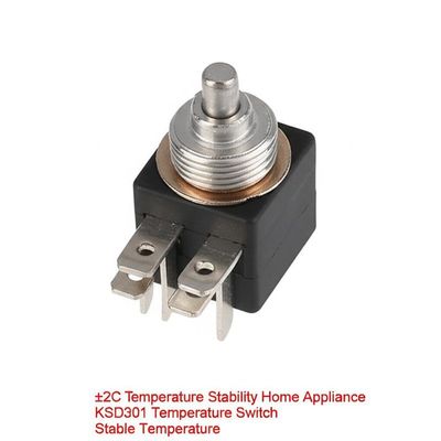 ±2C Temperature Stability Home Appliance KSD301 Temperature Switch Stable Temperature