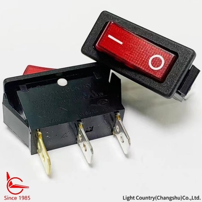 نوعية جيدة على وخارج R4 صاروخ مع الضوء الأحمر 33 * 15mm 16A 250 فولت UL VDE