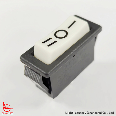 مفتاح المصنع الموثوق به Light Country R4 Rocker ، 33 * 15mm ، ON OFF ON ، 16A 250V ، UL / VDE ، لأدوات المطبخ