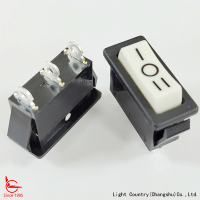 مفتاح المصنع الموثوق به Light Country R4 Rocker ، 33 * 15mm ، ON OFF ON ، 16A 250V ، UL / VDE ، لأدوات المطبخ