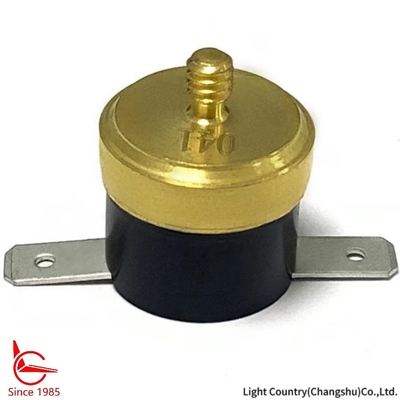 المفتاح الحراري KSD301 ، M5 * 0.8 * 6 ، إعادة ضبط تلقائية ، لتحكم درجة الحرارة
